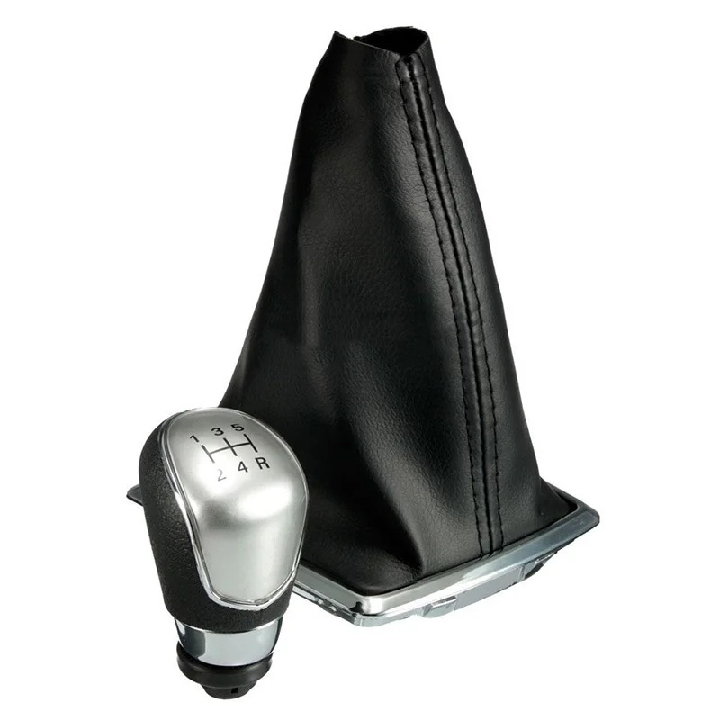 

5 Speed Gear Shift Knob Stick Lever Gaitor Gaiter Boot Cover For Ford Focus New