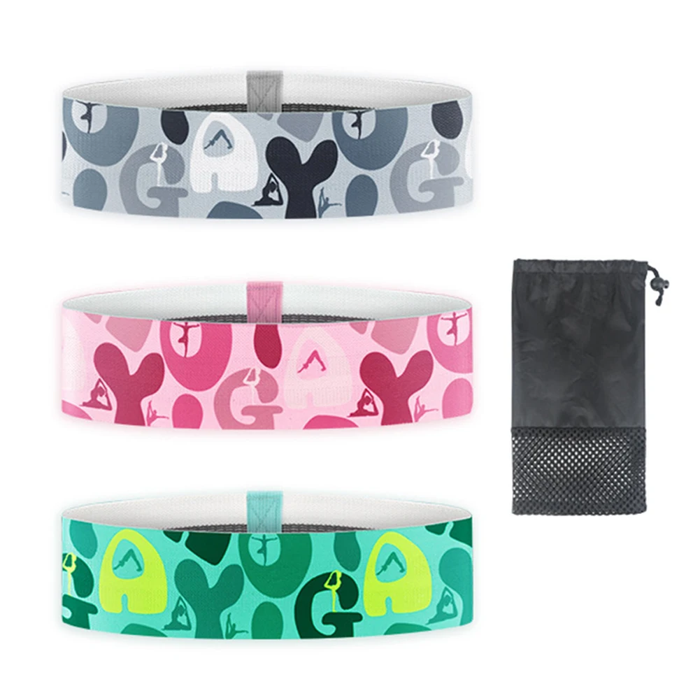 

3 шт., женские эластичные резиновые ленты для занятий спортом