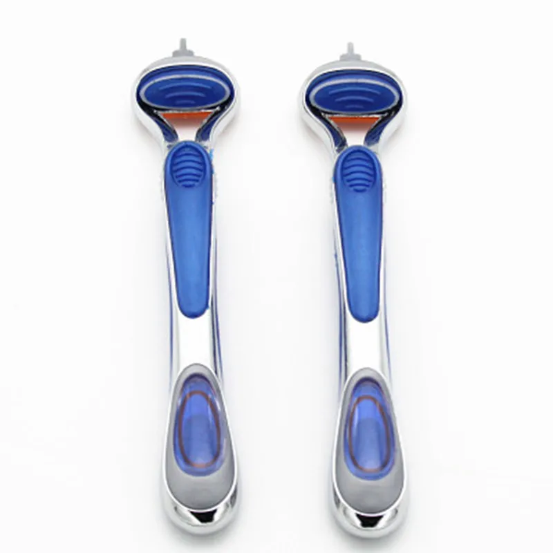 

10pcs/Lot 5-layer Razor Blade Metal / Plastic Handle Men's Face Care Shaving Handle Compatible With Fusion Proglide Styler