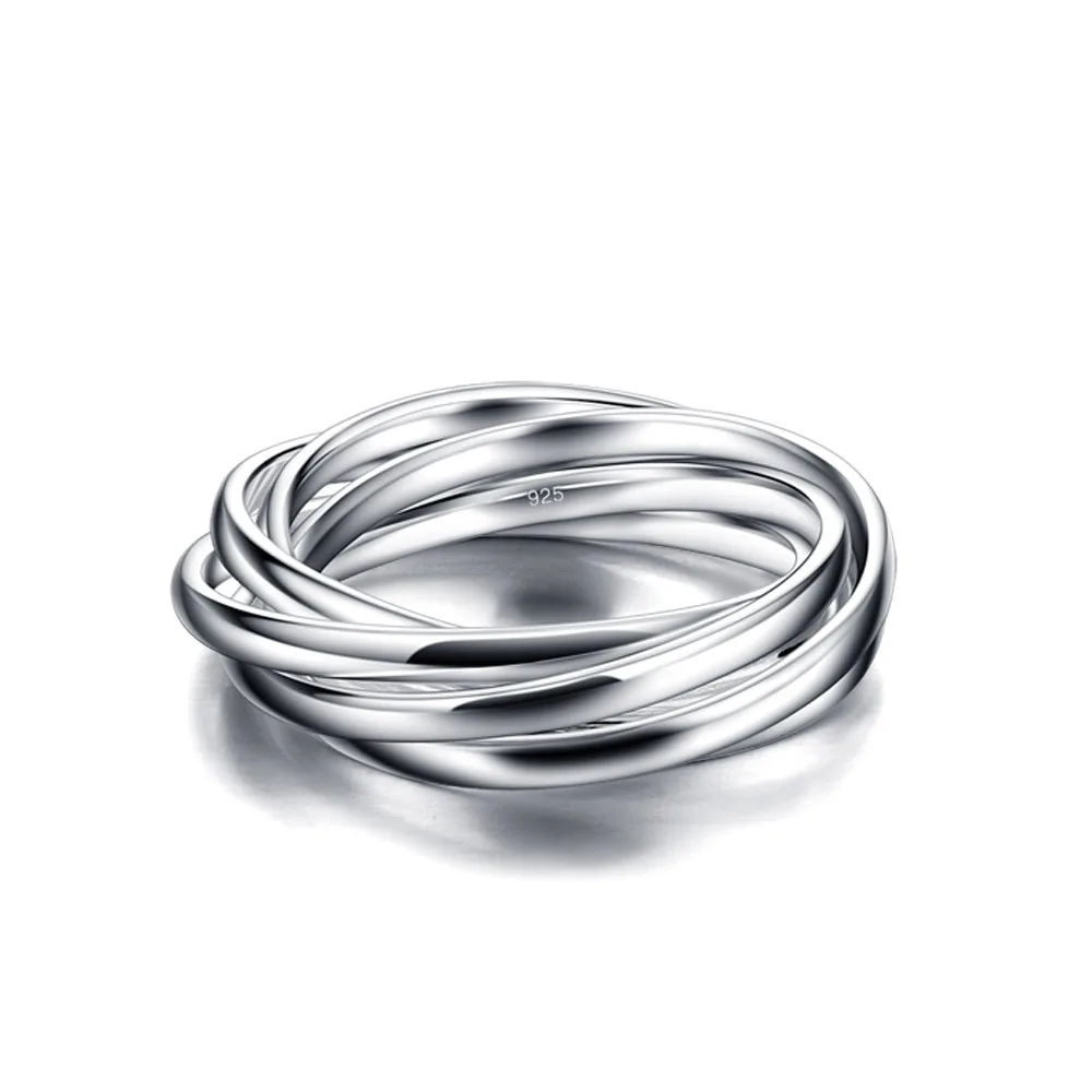 

Classic 925 silver Wedding Bands Silver color Rings for Men Woman Comfort Size 5-9 Unisex lucky Rings wholesale charm jewelry