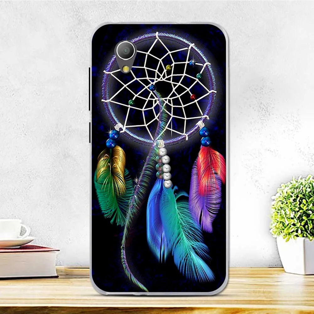 Чехол для Alcatel 1 5033D чехол Мягкая силиконовая задняя накладка из ТПУ чехол для Alcatel1 5033 чехол с цветами и милыми животными для Alcatel 1 чехол для телефона s