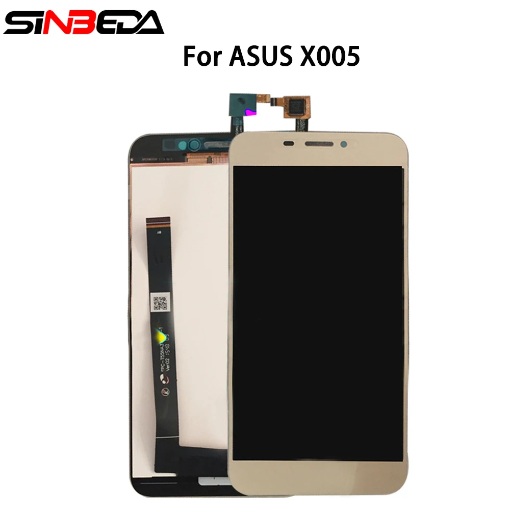 

ЖК-дисплей Sinbeda для ASUS X005, сменный кодирующий преобразователь сенсорного экрана в сборе с рамкой для ASUS Pegasus X005L