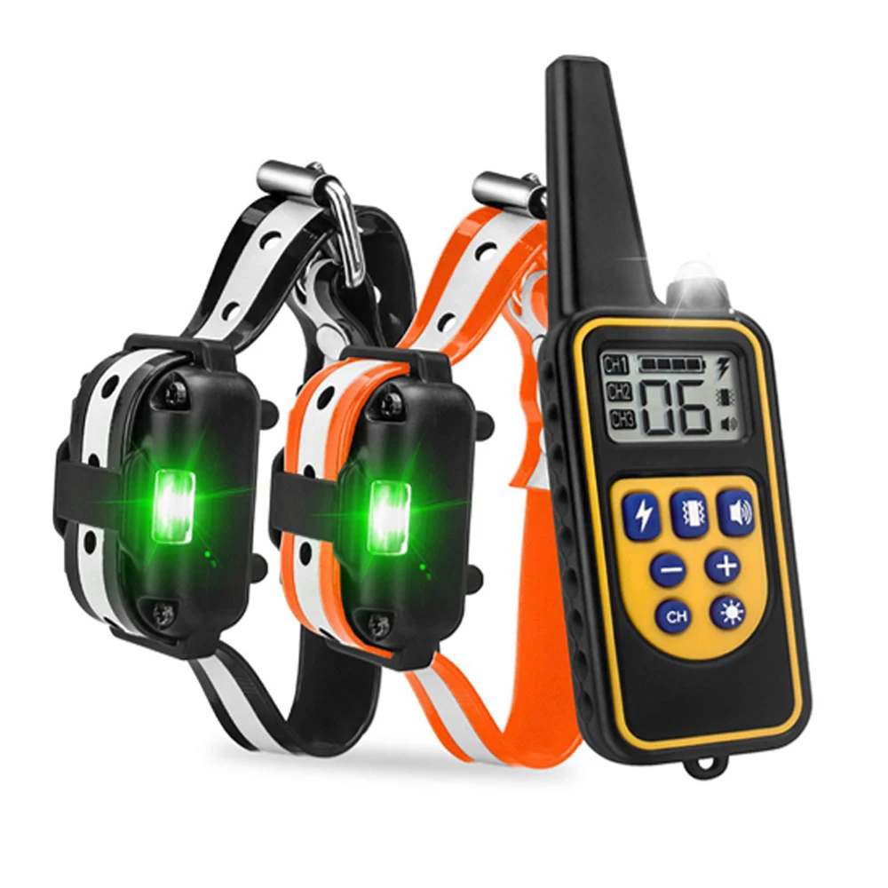 Электрический ошейник для собак дистанционное управление на расстоянии 800 м