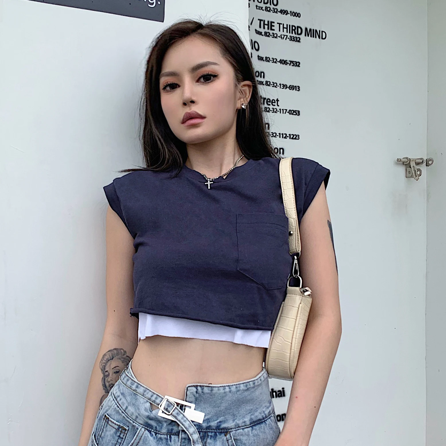 Уличная красная сетчатая рубашка в европейском и американском стиле с