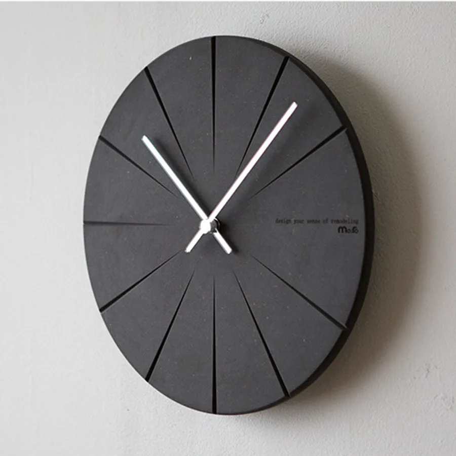Настенные часы простой современный дизайн минималистские художественный