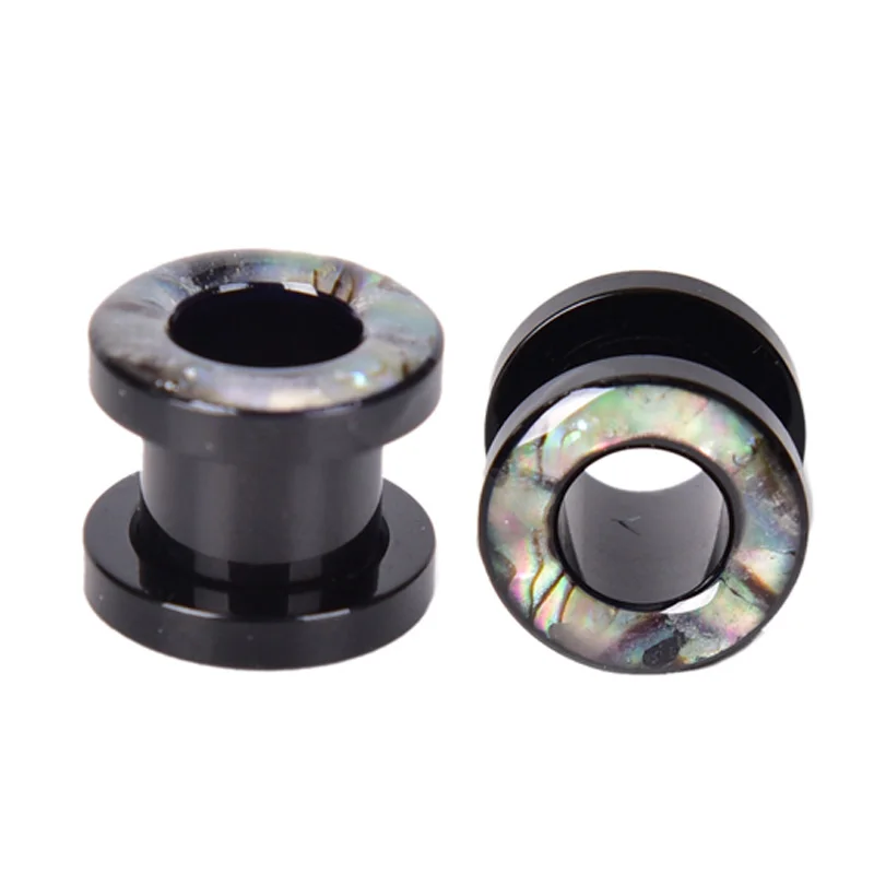 1 шт Новые тоннели пробки для уха двойные серьги ювелирные изделия | Украшения и