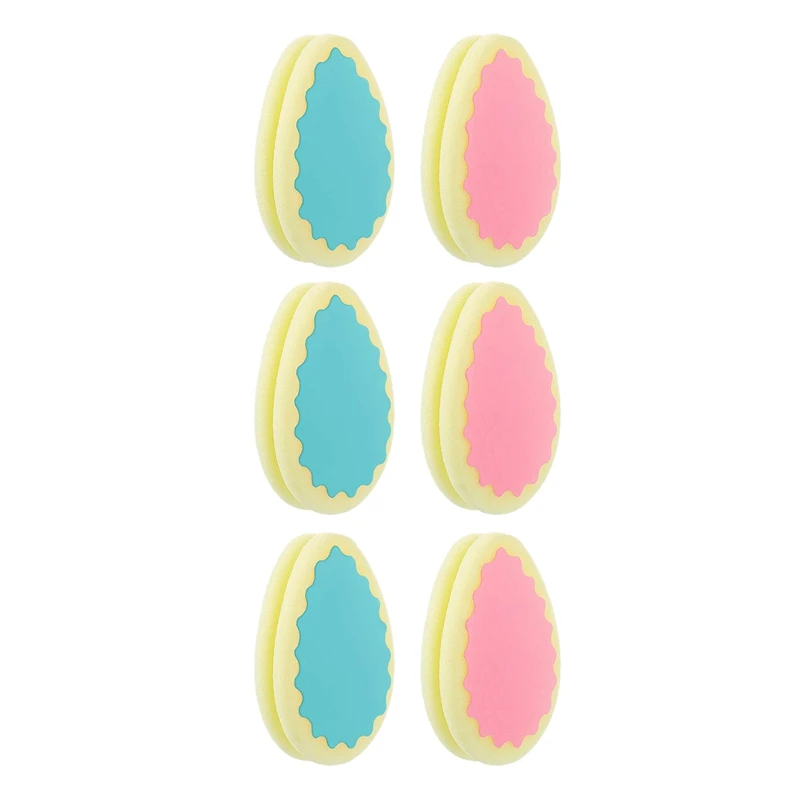 

6 Pieces Hair Removal Sponge Depilation Pads Painless Hair Removal Sponge for Face, Leg, Arm and Body Physical Hair Removal Tool