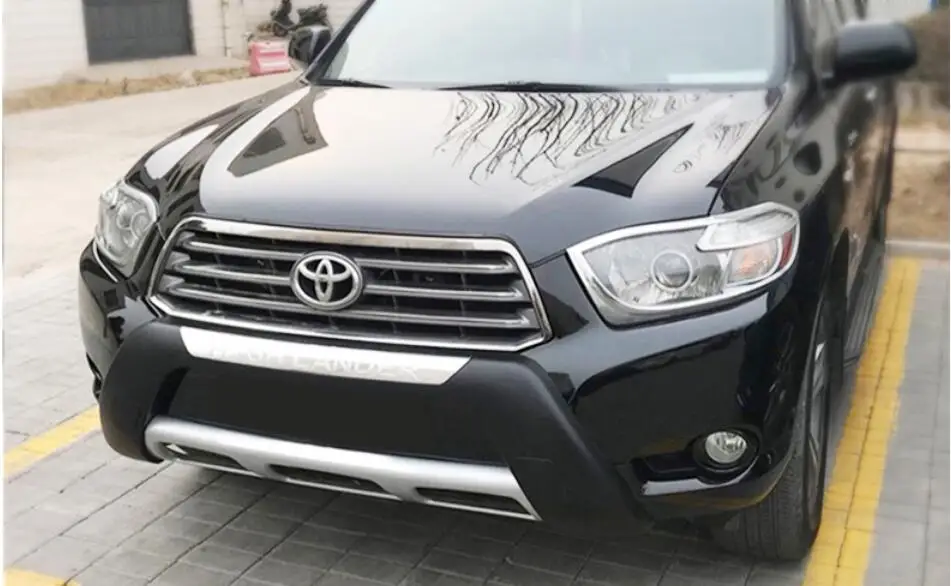 АБС-пластик передний бампер защита противоскользящая пластина подходит для 09-11