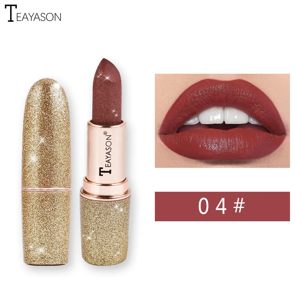 Новинка! Водостойкая матовая бархатная Глянцевая губная помада бальзам для губ