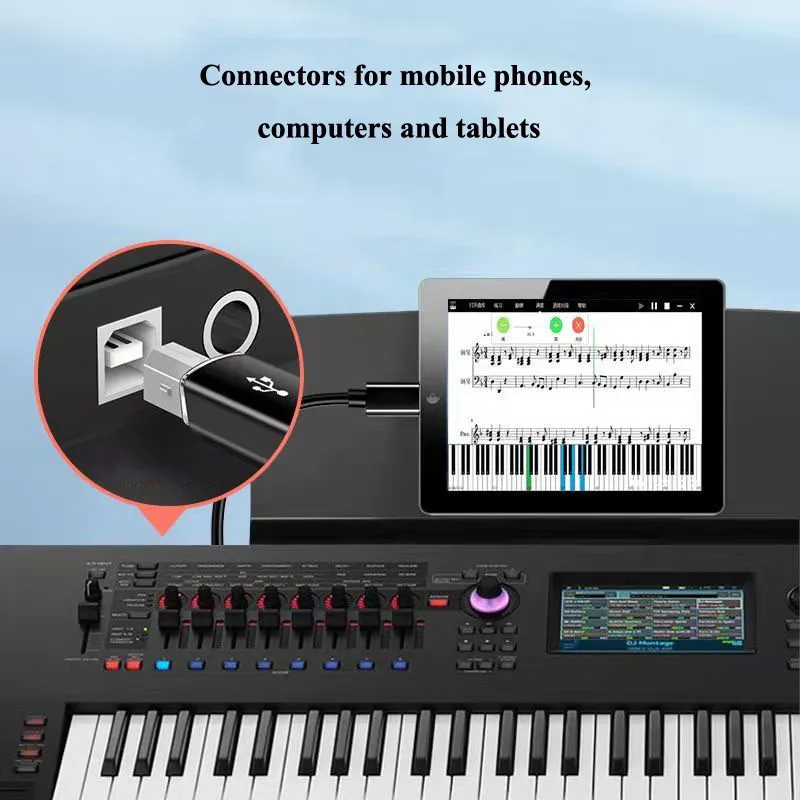 USB C Female для Тип B Midi-адаптер ноутбука планшет MacBook Pro / Air портативный лазерный