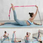 Тянущийся ремень для йоги, эластичная лента из полиэстера и латекса для латинских танцев, растягивающаяся лента для спортзал для йоги и пилатеса, фитнеса, упражнений
