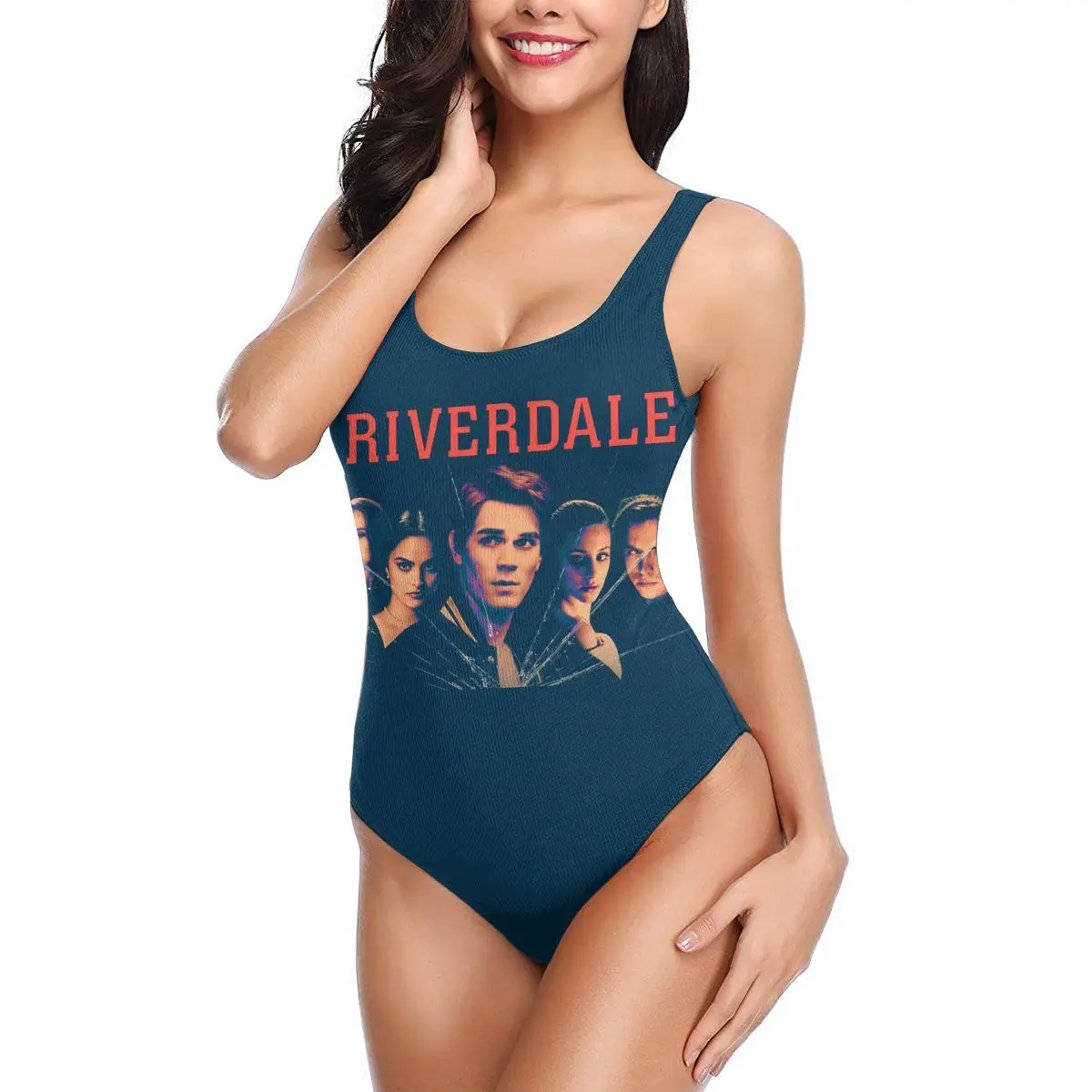 

Женский слитный купальник-бикини с эффектом пуш-ап