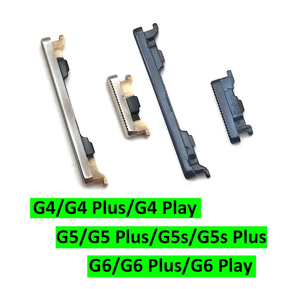 20 шт. Кнопка питания + Боковая кнопка громкости гибкий кабель для Moto G6 Play G4 G5 G5S Plus
