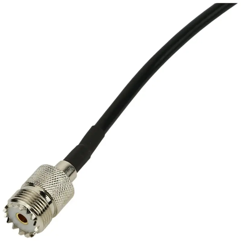 Радиочастотный коаксиальный кабель SMA female to UHF SO239 PL259 RG58 50 см|Сетевые шнуры и