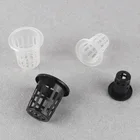 50 шт., пластиковая сетчатая корзина для выращивания растений