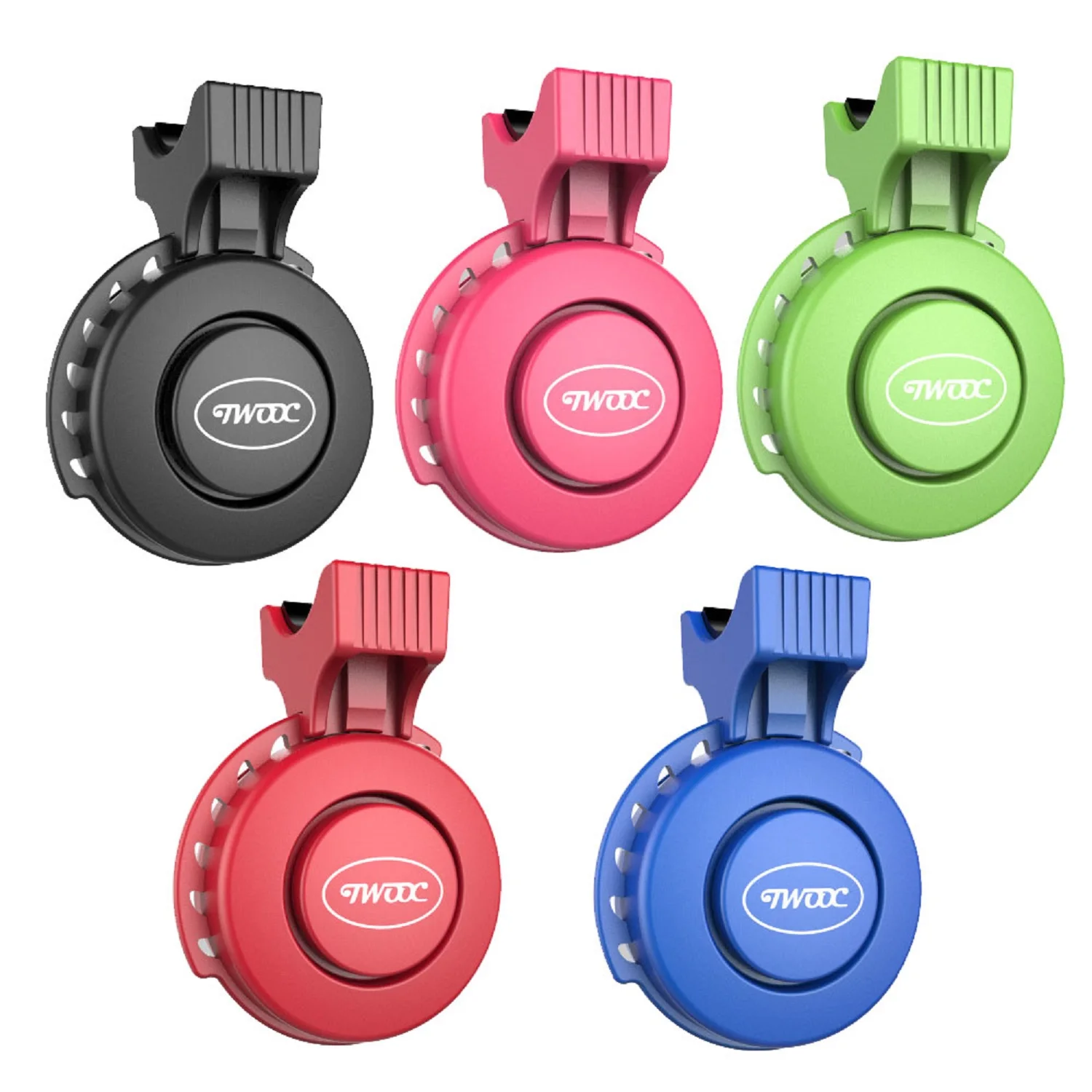 

TWOOC 120db Waterproof Mini Bicycle Electric Bell USB Rechargeable Loud Ring Bike Scooter Horn Safety Trumpet Warning Alarm