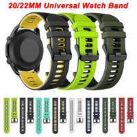 20 22mm watch band strap for garmin forerunner 245 245m 645 music vivoactive 3 4 sports smartwatch silicone wristbands bracelet