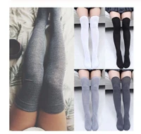 women socks stockings warm thigh high over the knee socks long cotton stockings medias sexy stockings medias