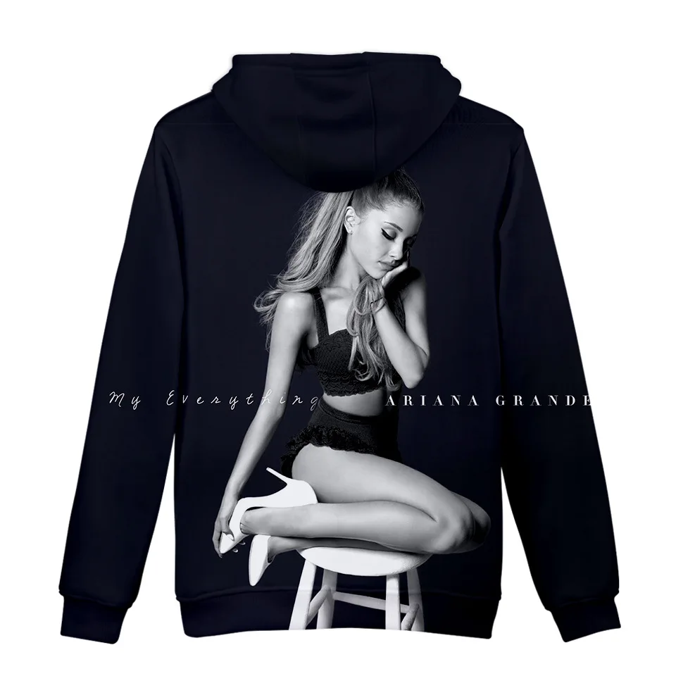 Милые Удобные толстовки Ariana Grande 3D для женщин/мужчин СПАСИБО следующая певица Ариана Гранде 3D Harajuku девушка толстовки