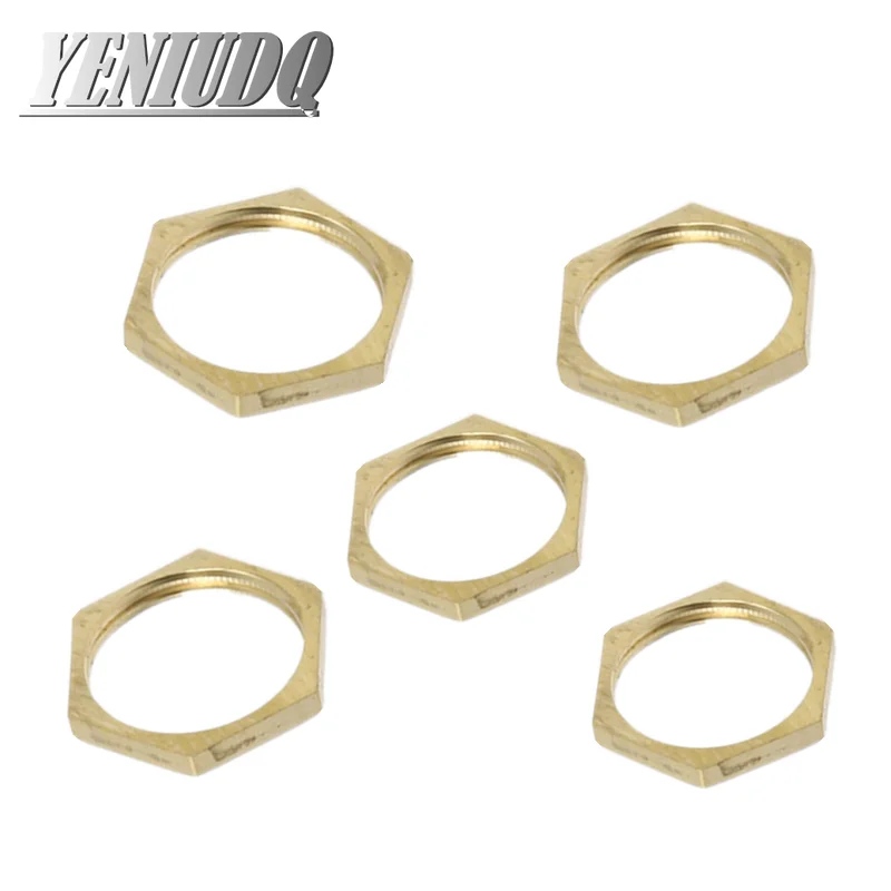 5 шт. медных стопорных гаек HAOYUNMA для труб 1/8