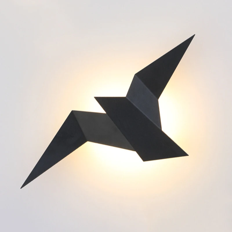 Современная светодиодсветодиодный лампа в виде птицы скандинавском стиле