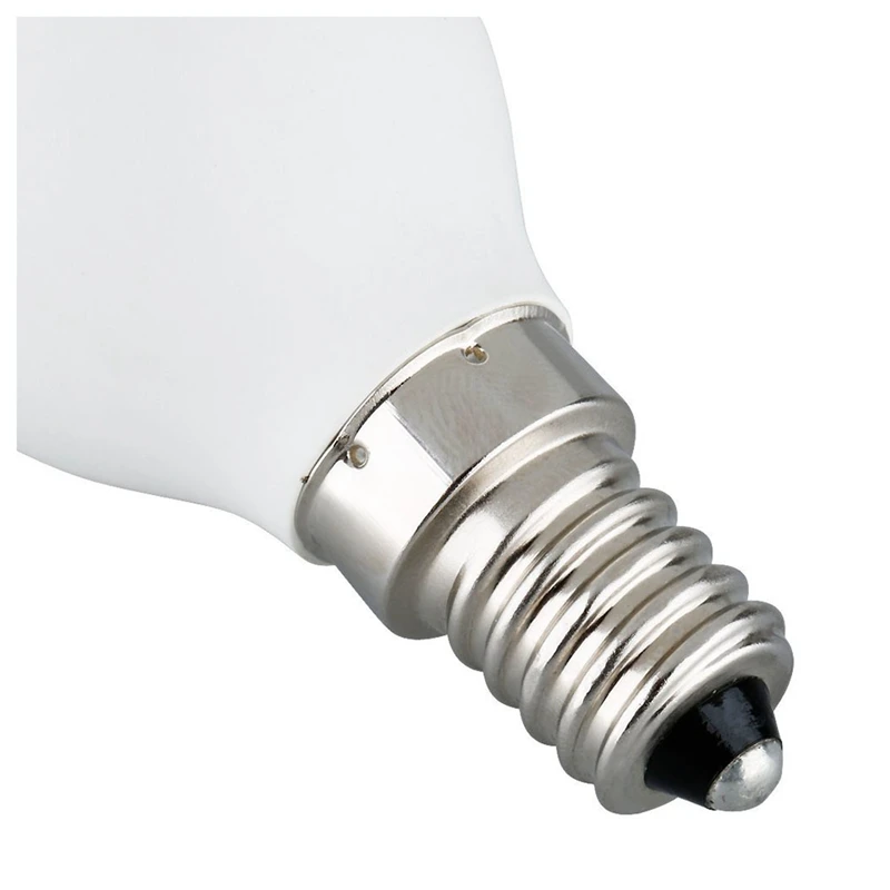 

6pcs LED Lamps Candle Light Bulbs Candlesticks 2700K AC220-240V, E14 470LM 3W Cool White