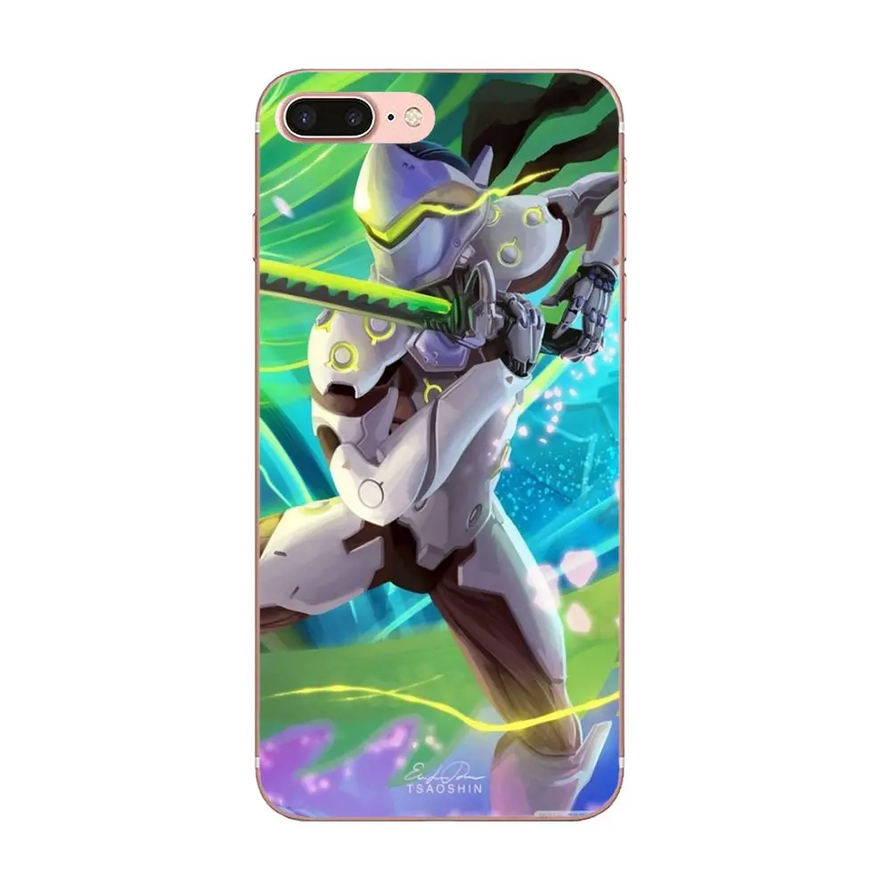 Overwatchs Tracer 76 Pharah Ow TPU Capa для Xiaomi CC9 CC9E Mi 3 4 4i 5 5S 6 6X 8 9 SE Play Plus Pro Lite A1 Mix 2 Note | Мобильные