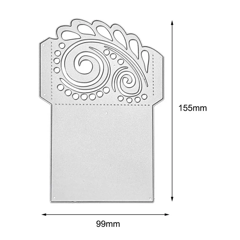 TTLIFE кружевной конверт металлические режущие штампы для сделай сам Скрапбукинг