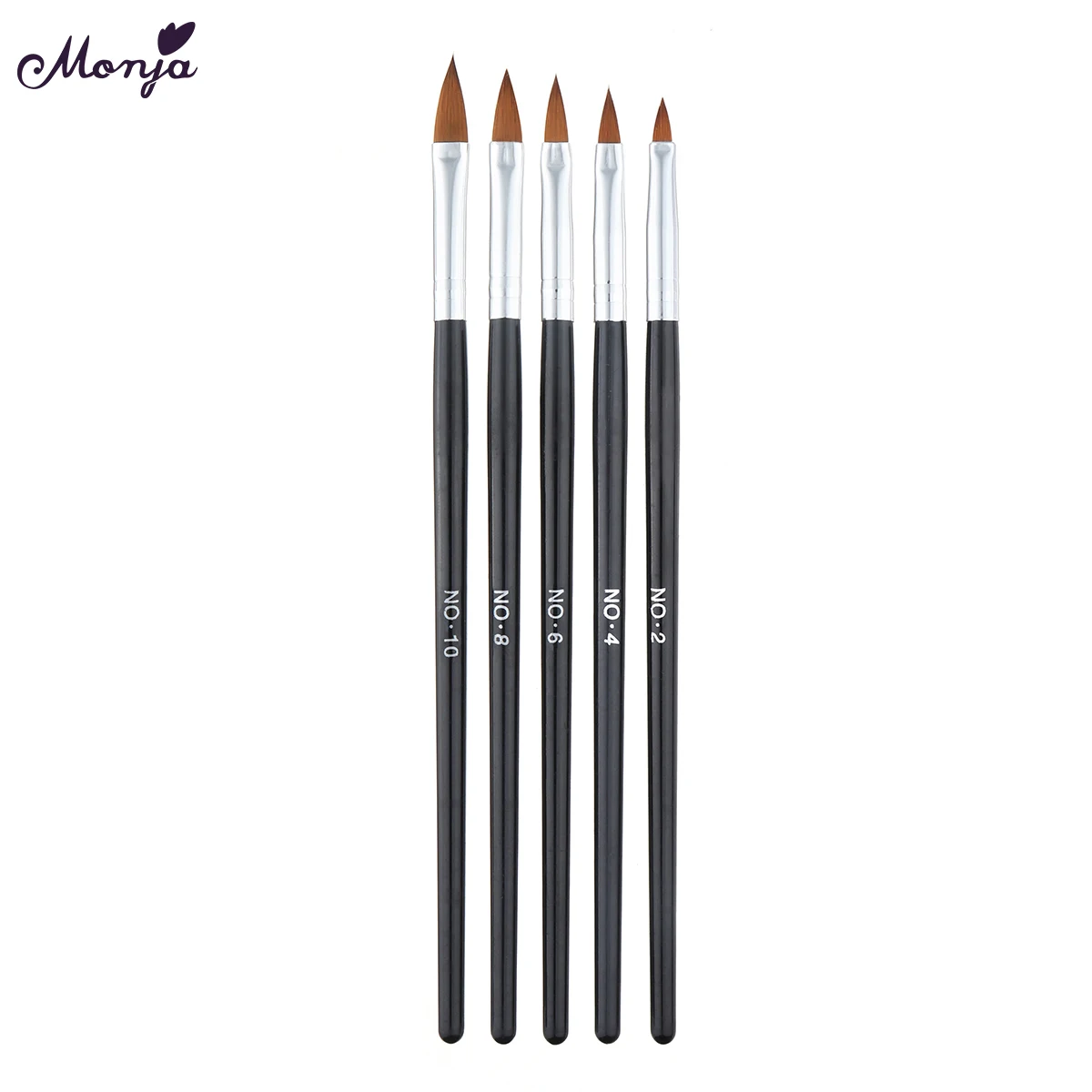 Monja 5 шт./компл. для дизайна ногтей акриловая жидкая пудра УФ лак наращивания геля