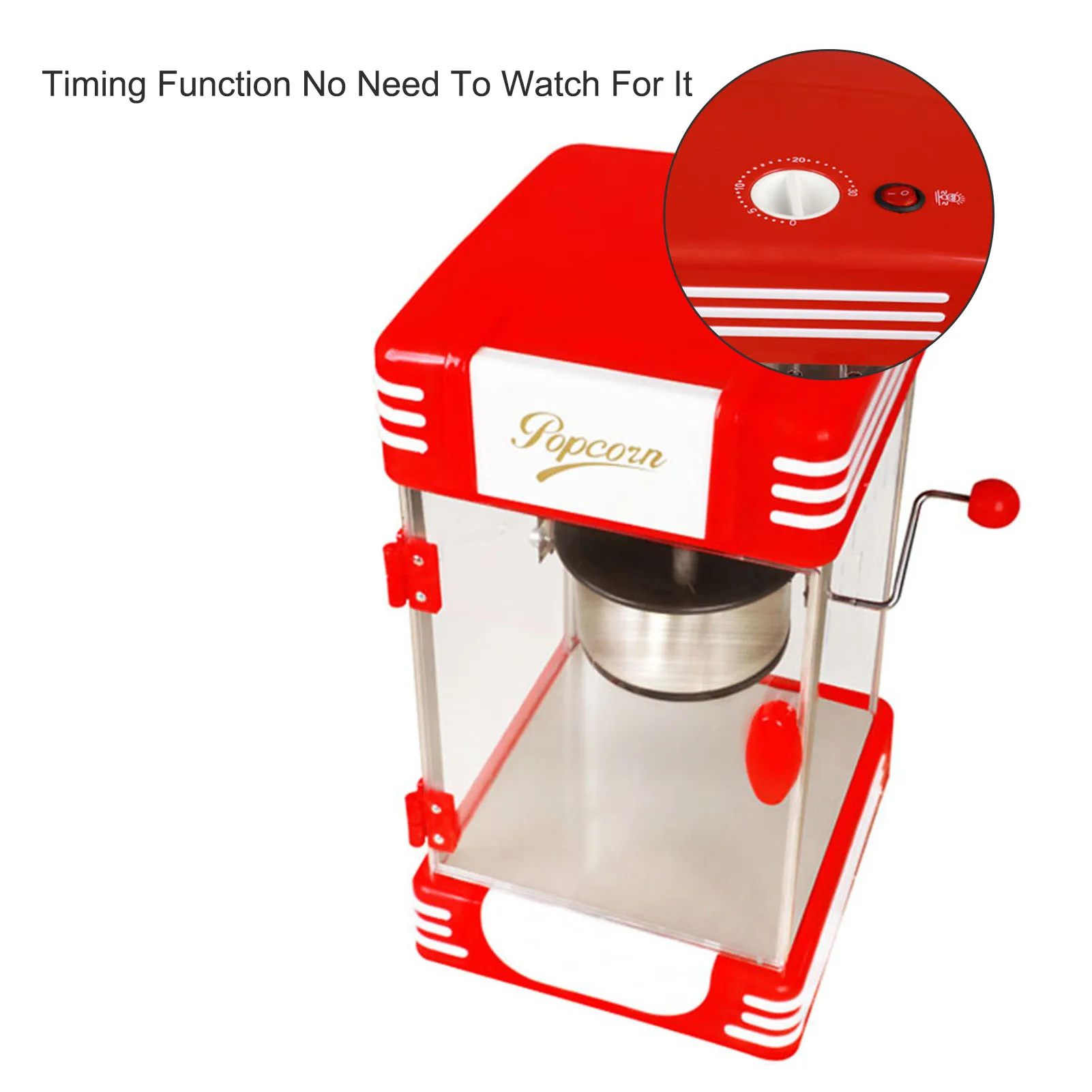 Машина для приготовления попкорна электрическая машина из нержавеющей стали с