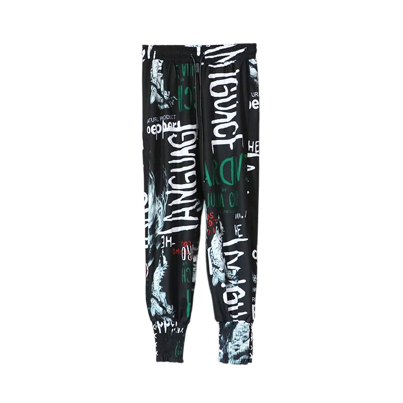 7 Манг повседневные женские джоггеры с принтом Grafftti уличные спортивные штаны