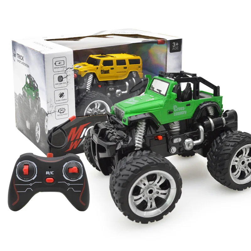 Remote Control Car Toy 360 Degree Rotary RC Racing Driving Trucks Xmas Gift For Kids OffRoad Vehicle TSLM1 | Игрушки и хобби