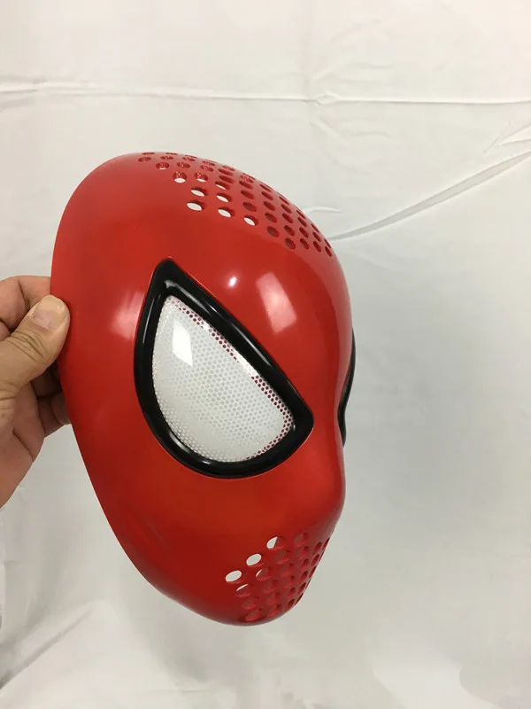 Потрясающая полимерная 3D маска паука Человек паук супергерои косплей на
