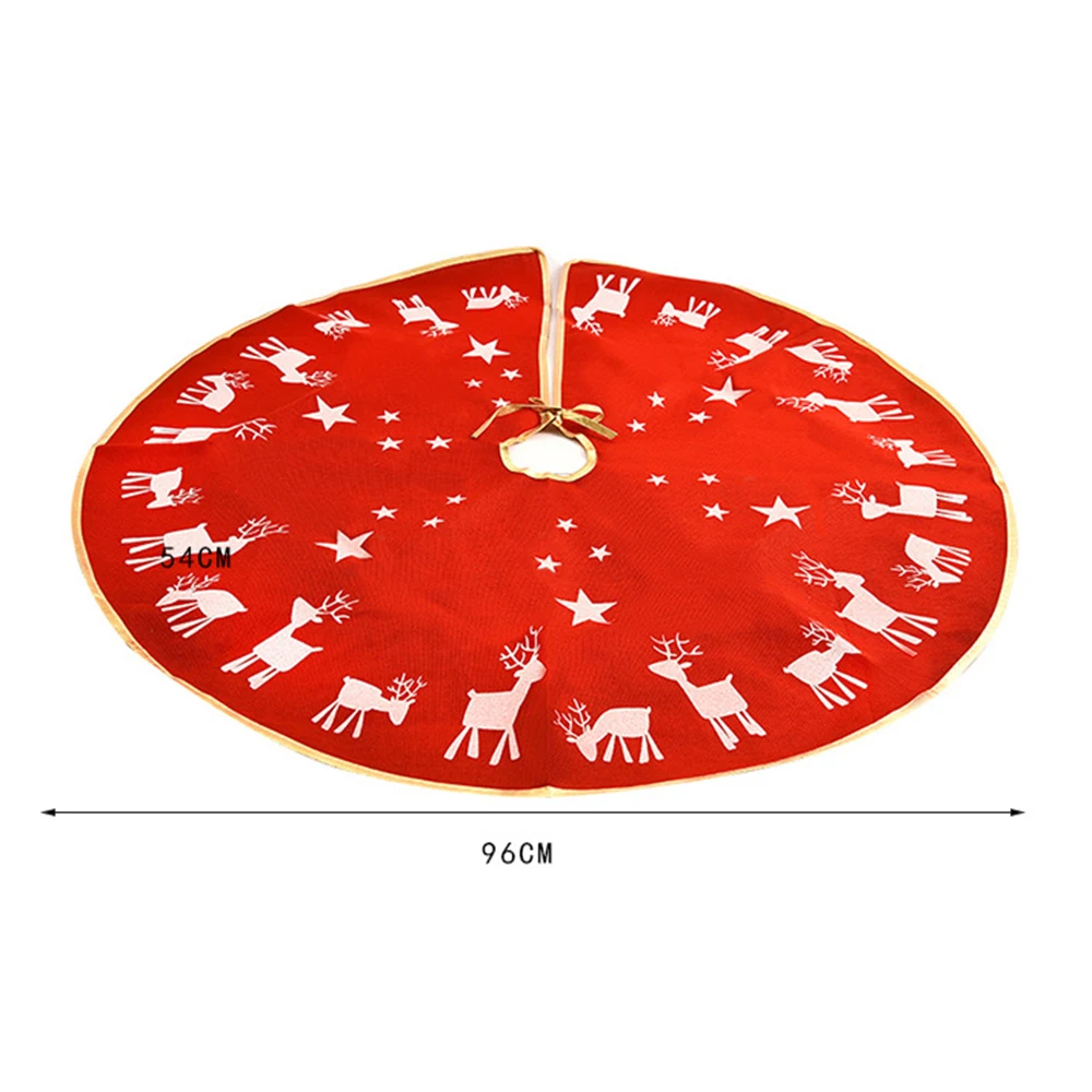 

Для вечеринки Рождественская елка юбка Рождество Новый год домашний декор тканевые аксессуары
