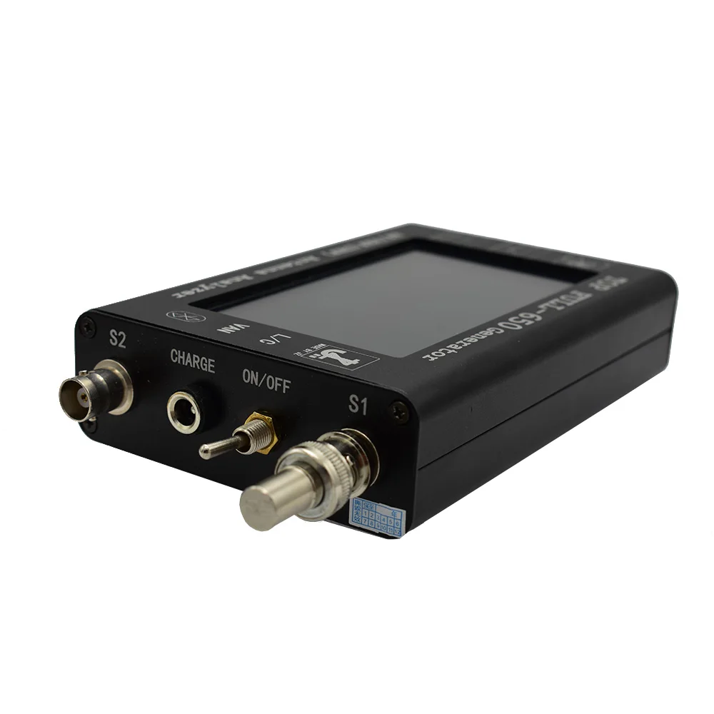 4,3 дюймовый сенсорный экран HF/VHF/UHF lcd 0,1-1300 MHz 1,3 GHz ANT SWR векторный антенный анализатор с аккумулятором 3000mAh