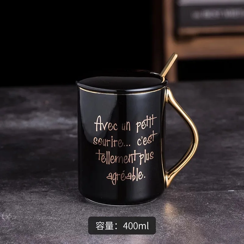 Reusable Coffee Cup Travel Tea Mug With Lid Eco Mugs Creative Tazzine Caffe Personal Office Marble Large A5B | Дом и сад