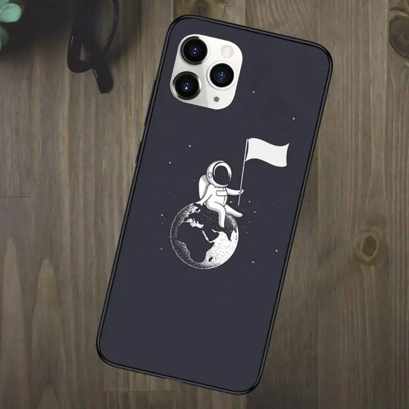 

astronaut cute Phone Case for iPhone 11 12 mini pro XS MAX 8 7 Plus X XS XR