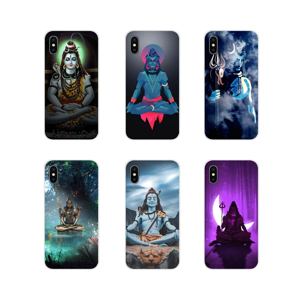 Мягкий кожаный чехол лорд Шива индуийский Бог Будда Индия махакал для Samsung A10 A30 A40