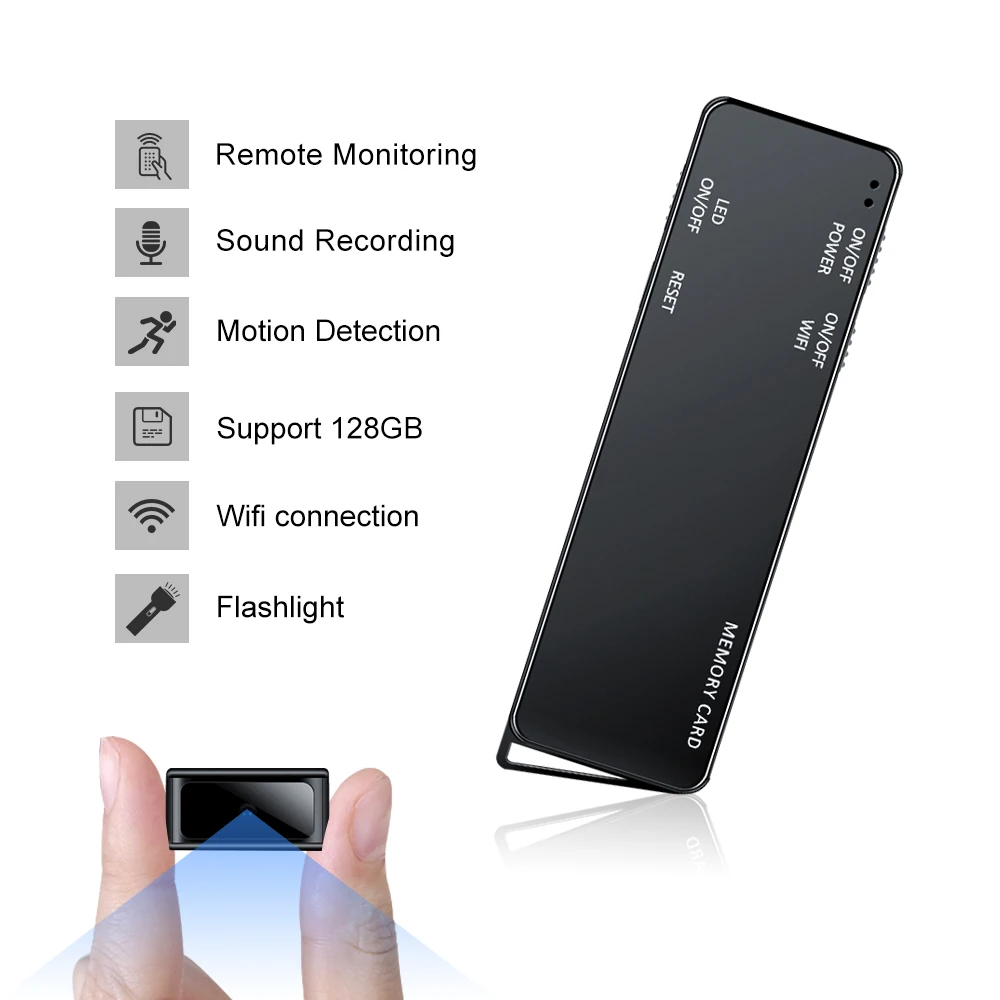 1080P мини камера HD видеокамера Видео Цифровой Аудио Рекордер веб датчик движения