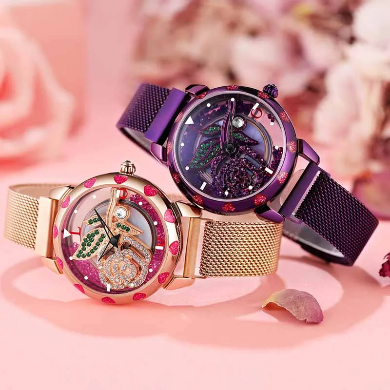 NAKZEN Quartz Women Watches Fashion Luxury Ladies Wristwatch Stainless Steel Montre Femme Life Waterproof Clock Relogio Feminino enlarge