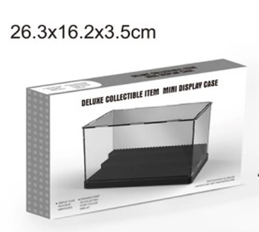 Акриловый трехступенчатый чехол для дисплея 4 цвета пылезащитный демонстрации