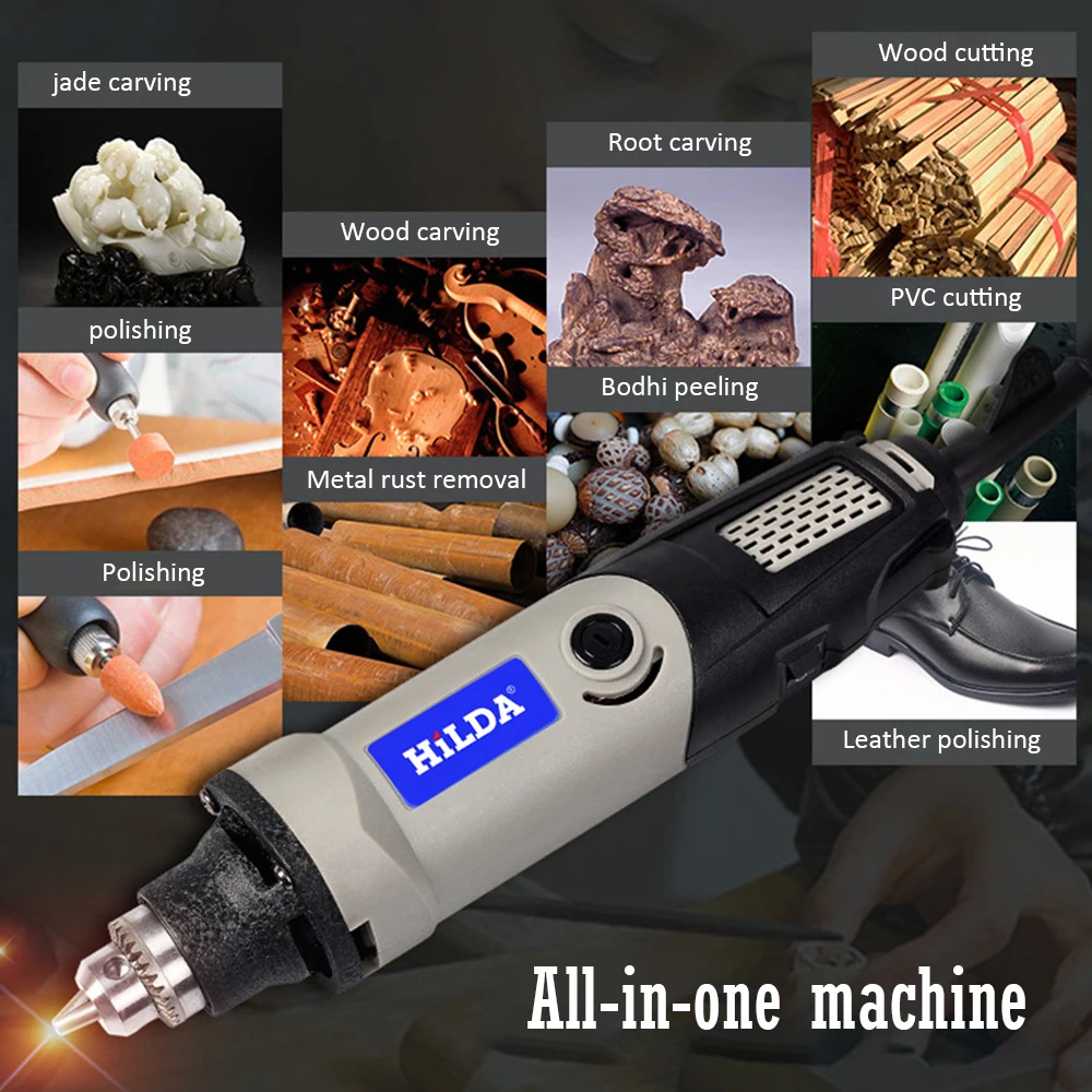 6 позиционных вращающихся инструментов с переменной скоростью набор