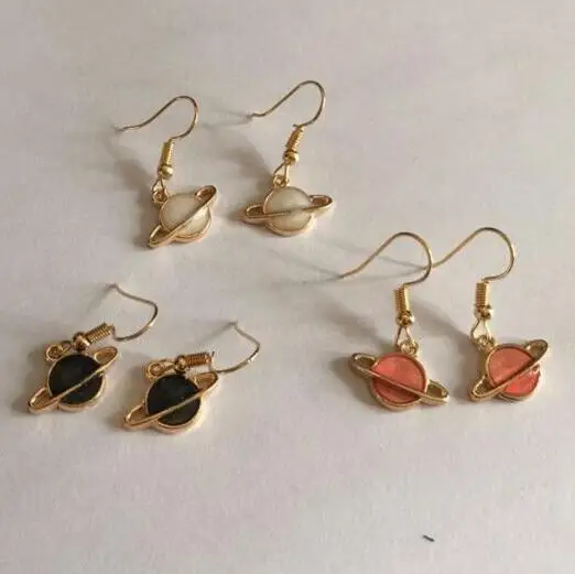 Корейская версия Модные простые серьги из сплава геометрические круглые