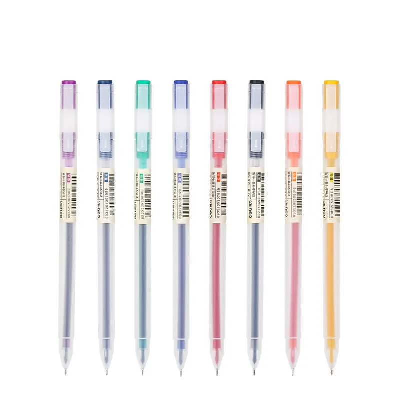 8 шт Цветной гелевые ручки школы шариковых ручек Канцелярские Журнал поставок| |