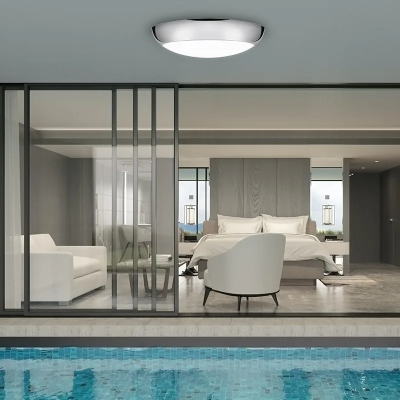 $27.33 Led Ceiling Lights Waterproof IP44 Dimmable Neutral light 38W AC 220V Fixture Bathroom Ceiling lamp for Bedroom Livingroom