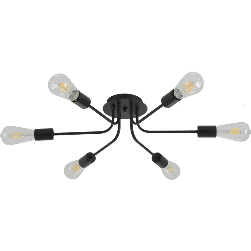

Modern LED Light Ceiling Lights Semi Flush Mount Light Fixture Nordic Contemporary Brushed Nickel Brass Lamp Chandelier Crystals