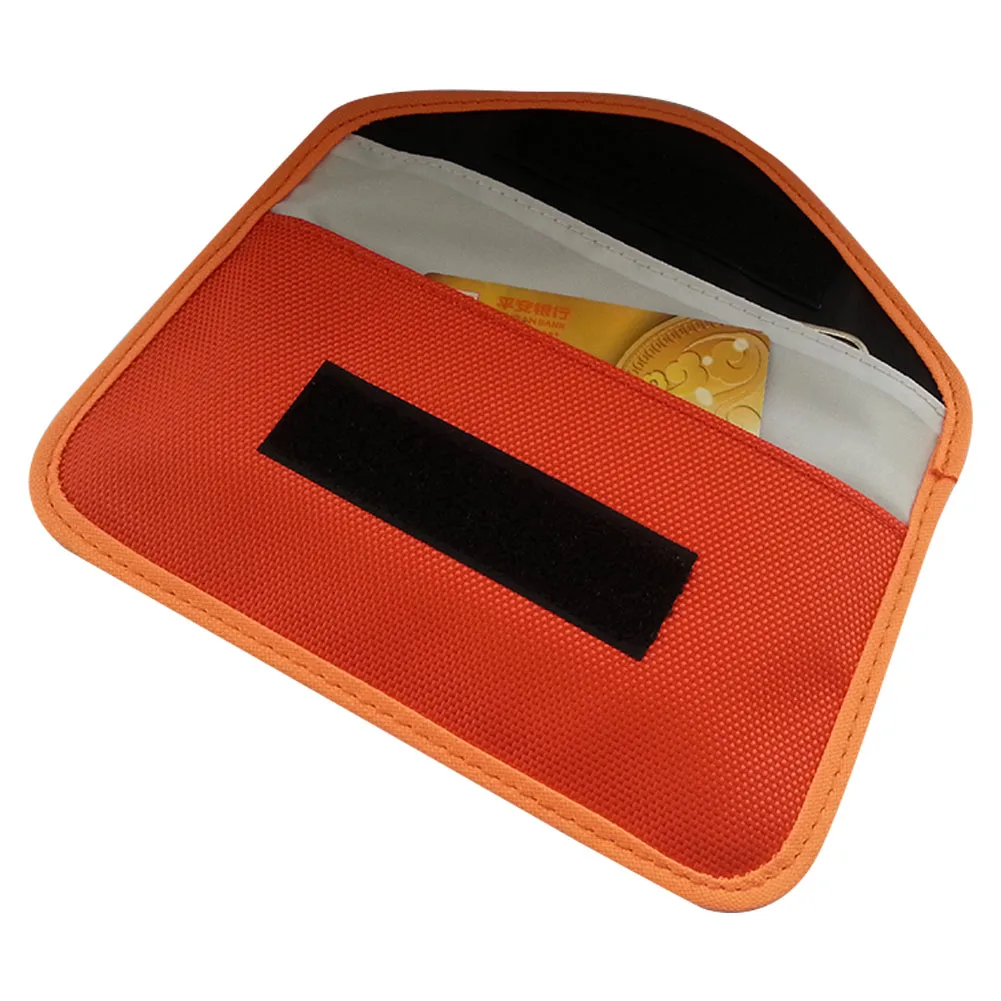 Однотонный двухслойный чехол для экранирования сигнала защитный Портативный