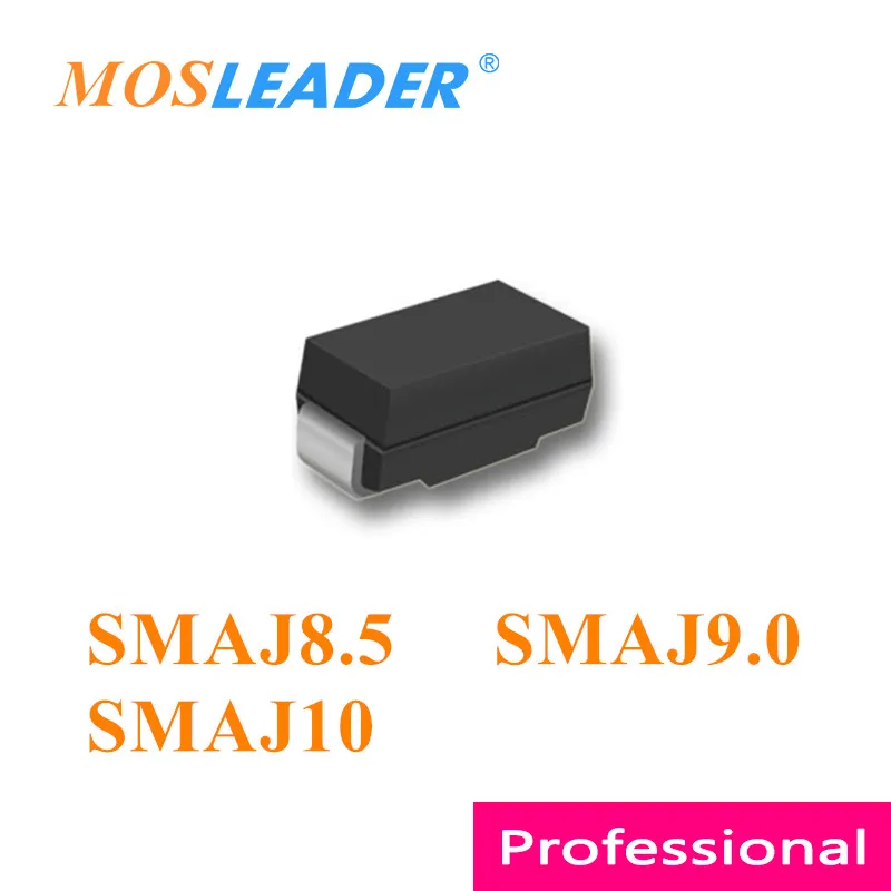 

Mosleader 1800 шт. SMAJ8.5 SMAJ9.0 SMAJ10 SMA DO214AC китайские телевизоры SMAJ8.5A SMAJ9.0A SMAJ10A SMAJ8.5CA SMAJ9.0CA SMAJ10CA