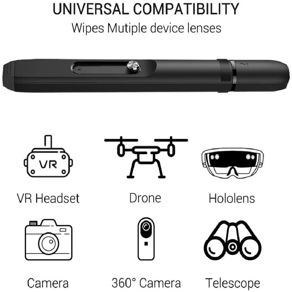 Фото Щетка для чистки камеры VSGO с угольным наконечником для Oculus Quest 2/Quest/Rift S/HTC Vive/Cosmos/Valve Index /PS4 VR гарнитура №2
