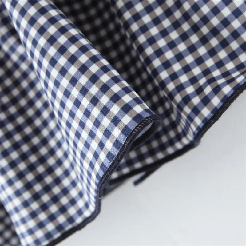 

Stylish Plaid Ruffled Women Skirts Elastic High Waist Summer Casual Female Skirts Preppy Style Soft Ladies Short Mini Skirts
